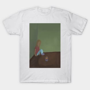 Alone In candlelight T-Shirt